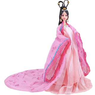 Váy cổ trang công chúa màu hồng cho búp bê 30cm – Hàng nhập khẩu