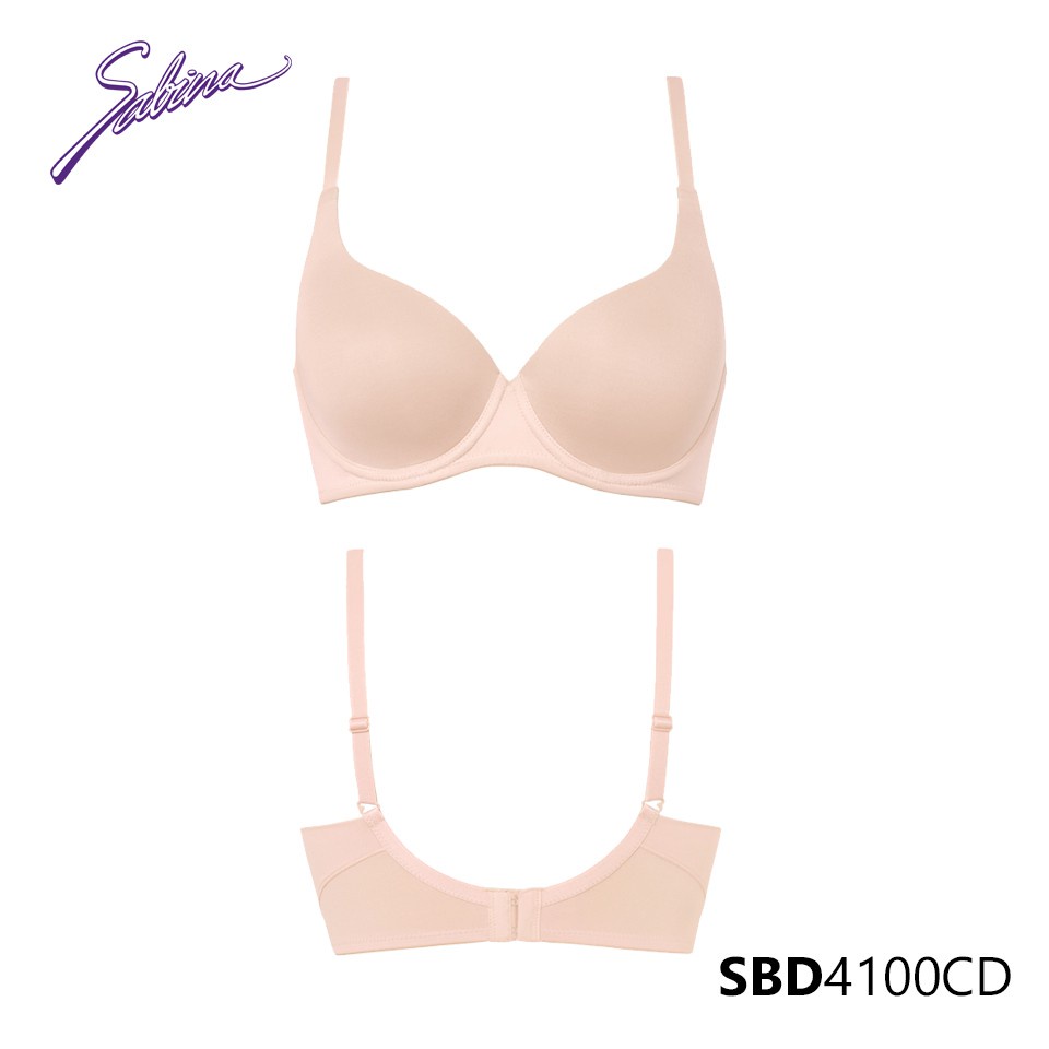 Combo 2 Áo Lót Mút Mỏng Bản Dây Áo Lớn Phù Hợp Người Ngực To Màu Trơn Perfect Bra by Sabina SBD4100