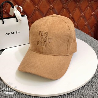 Mũ lưỡi trai yes you can chất gân thoáng mát