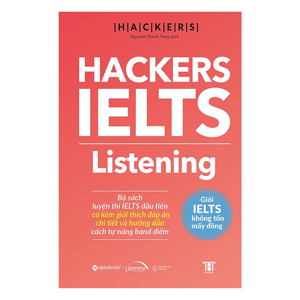 Sách: Hackers IELTS Listening (Kèm Giải Thích Đáp Án Chi Tiết Và Hướng Dẫn Tự Nâng Band Điểm) | BigBuy360 - bigbuy360.vn