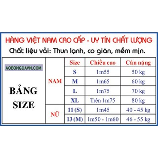 QUẦN ÁO BÓNG ĐÁ VIỆT NAM MỚI NHẤT