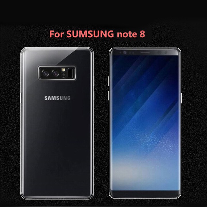 ỐP LƯNG DẺO SILICON TRONG SUỐT ĐIỆN THOẠI SAMSUNG GALAXY NOTE 8