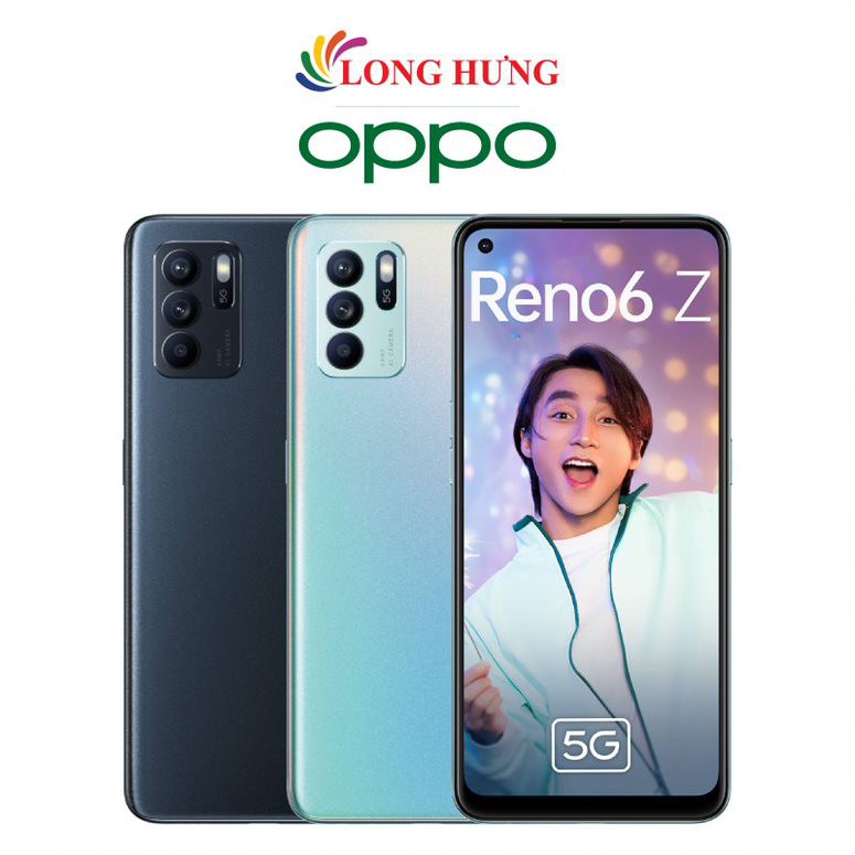 Điện thoại Oppo Reno6 Z 5G (8GB/128GB) - Hàng chính hãng