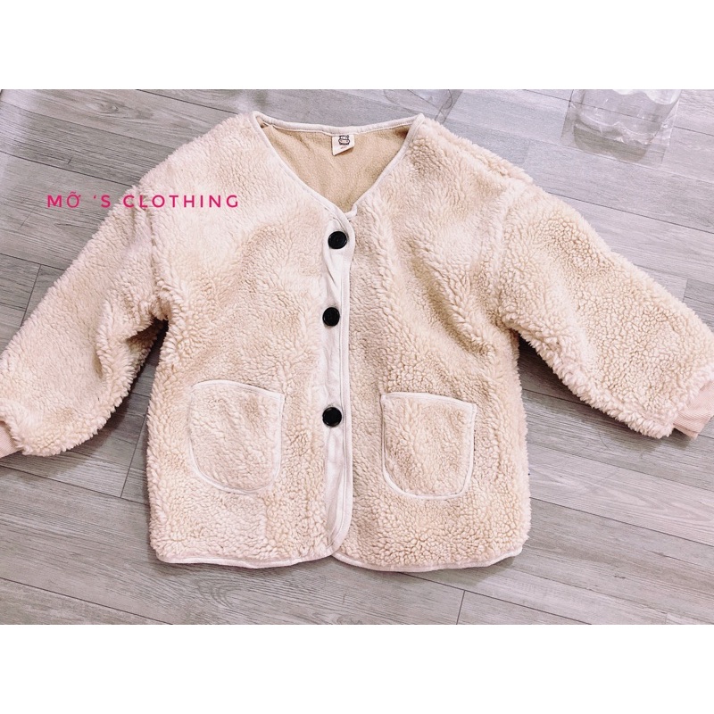Áo khoác lông cừu bé gái / bé trai TQXK