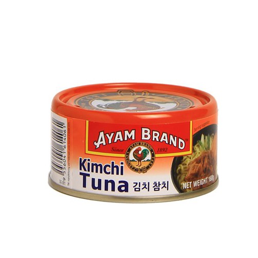 Cá Ngừ kim chi Hàn Quốc hiệu Ayam – hộp thiếc 160g