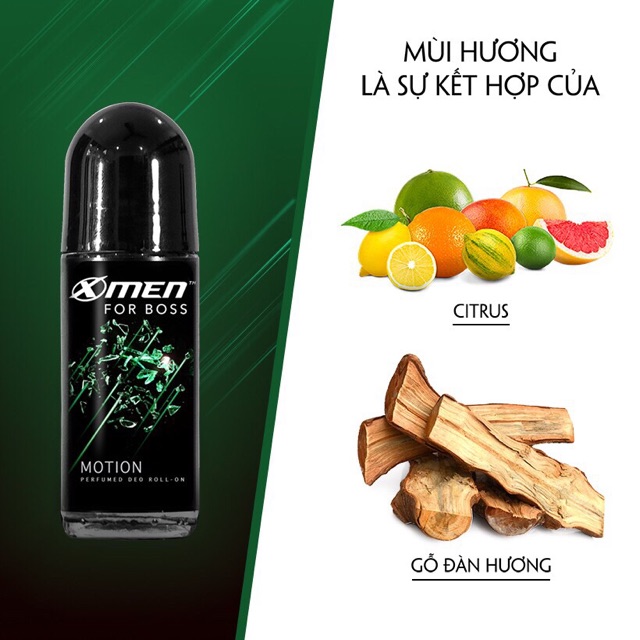 Lăn khử mùi X-men MOTION 50ml