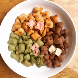 0.5Kg Bánh Gấu (Kem Cafe- chùm ngây dâu- kem dâu)
