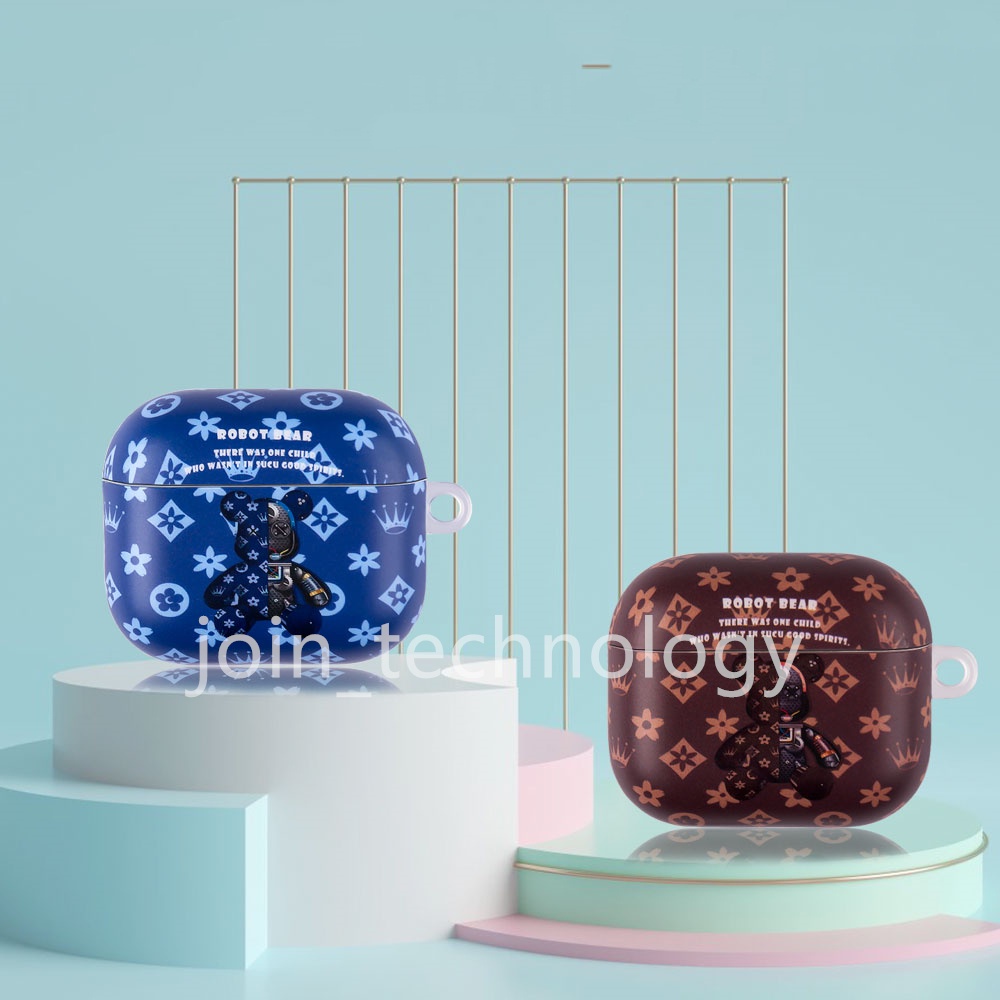 Vỏ bảo vệ hộp sạc tai nghe Airpods 1/2/pro 3 2021 bằng TPU mềm họa tiết hoạt hình dễ thương
