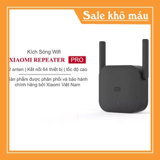 Kích Sóng Wifi Xiaomi Repeater Pro 2 Râu - Hàng Chính Hãng