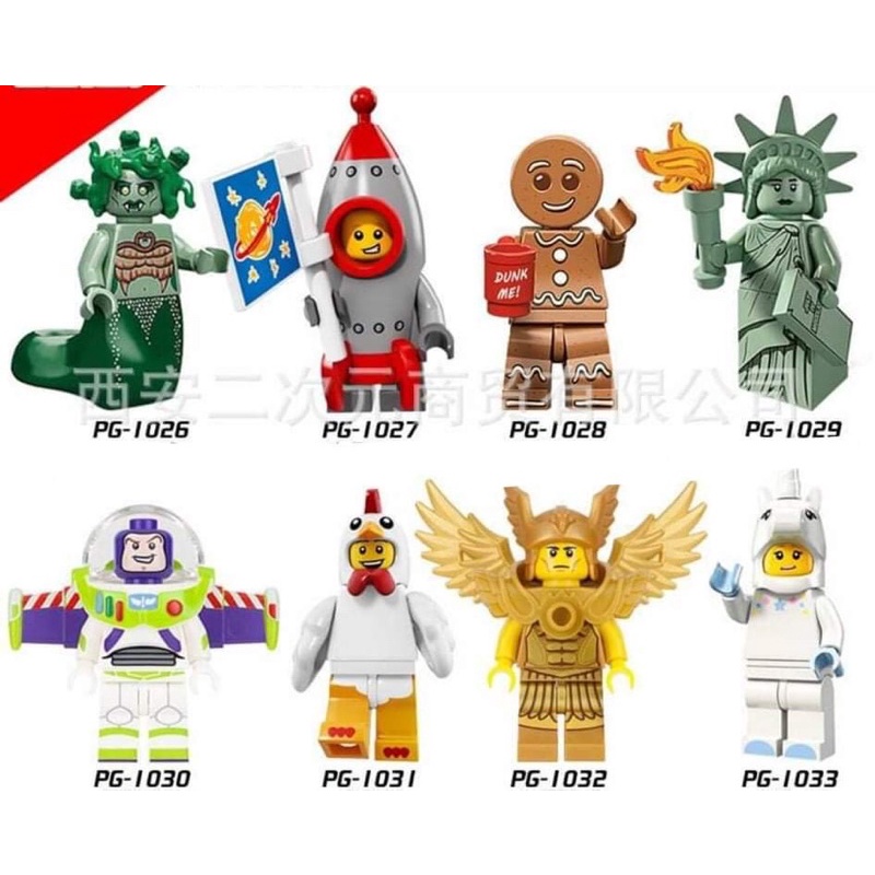 Đồ chơi Lego Các Nhân Vật Hoá Trang ngộ nghĩnh