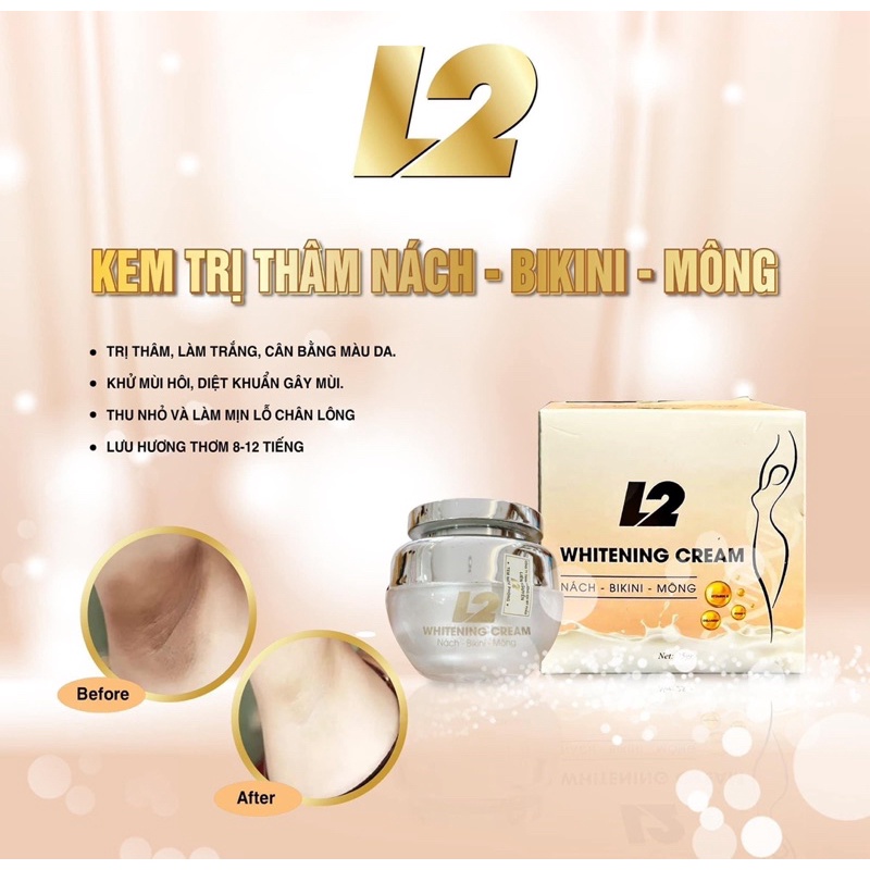 Kem Tr.i. Thâm Nách bikini . bẹn . mông L2