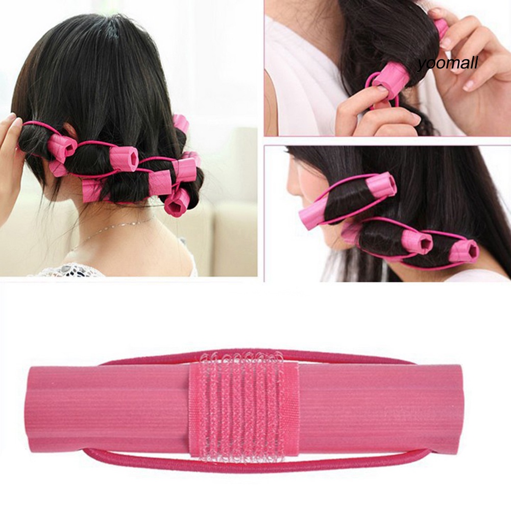 [Hàng mới về] Set 6 lô quấn tạo kiểu tóc xoăn hình bông hoa cho salon/tự làm DIY MFGJ
