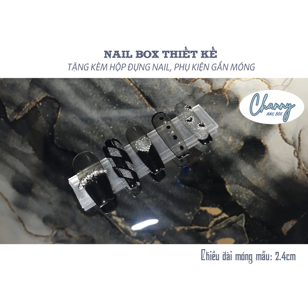 Nail box móng úp thiết kế cá tính N10 (Như video)
