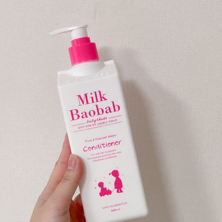 Dầu gội, dầu xả dưỡng tóc cho bé Milk Baobab 500ml