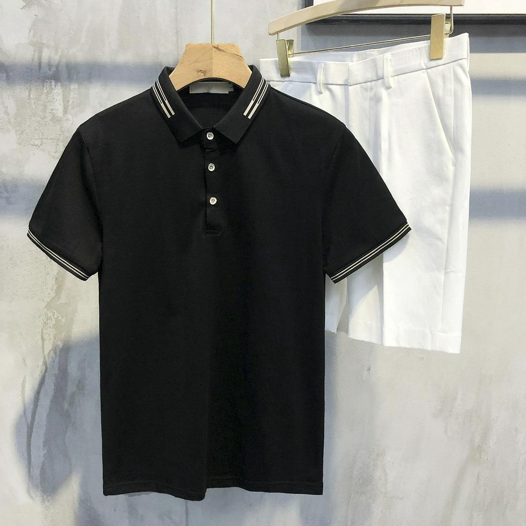 ÁO POLO NAM CHẤT LIỆU COTTON 100% - ÁO THUN CỔ BẺ - KIỂU DÁNG TRẺ TRUNG NĂNG ĐỘNG - FROM HÀN QUỐC DỄ PHỐI ĐỒ