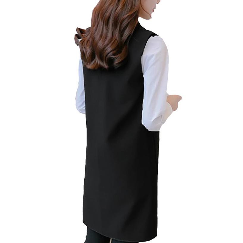 Áo Khoác Blazer Sát Nách Phong Cách Hàn Quốc Cho Người Lớn Sadako Klm01