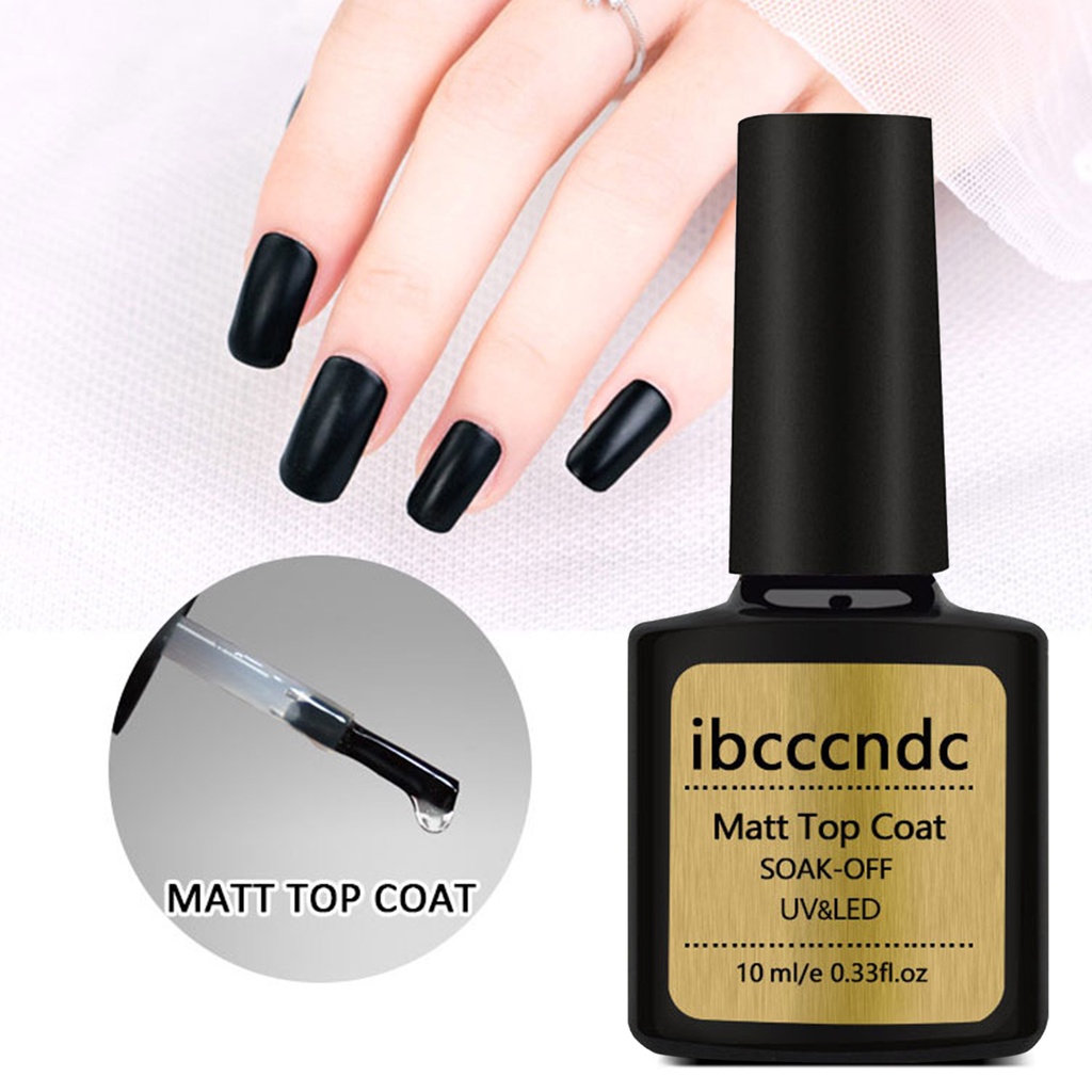 [Hàng mới về] Sơn Phủ Móng Tay Lì Chống Mòn 10Ml