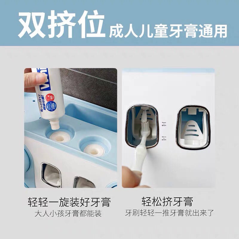 kệ lò vi sóngđời Hộp đựng bàn chải đánh răng Kệ khử trùng thông minh không có lỗ thủng