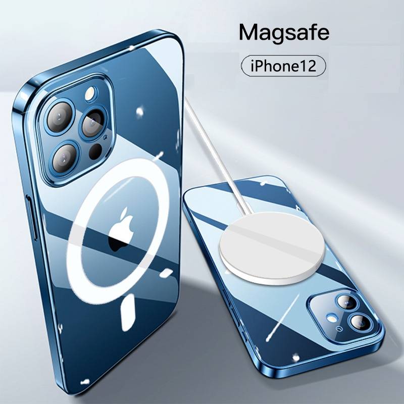 Ốp lưng cứng viền dẻo trong suốt iPhone 6plus/.../12promax - MINH AN SAIGON