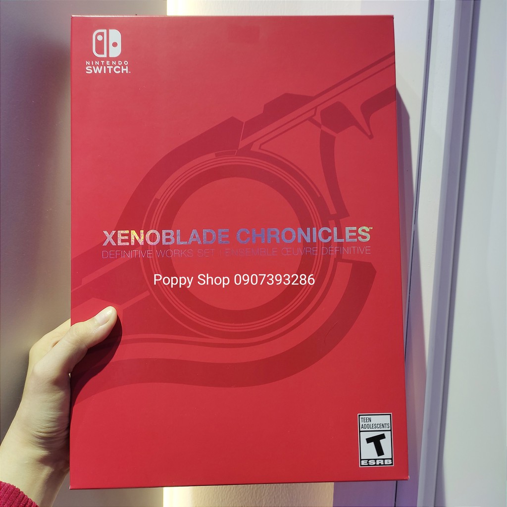 Đĩa Game Nintendo Switch : Xenoblade Chronicles Definitive Works Set