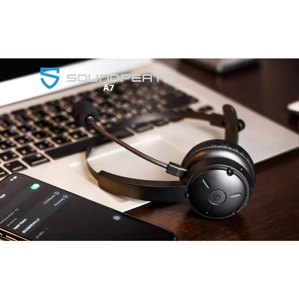 Tai nghe Chụp tai SoundPeats A7 mới 100% nguyên Seal chính hãng bảo hành 12 tháng | Họp hội thảo Trực Tổng Đài