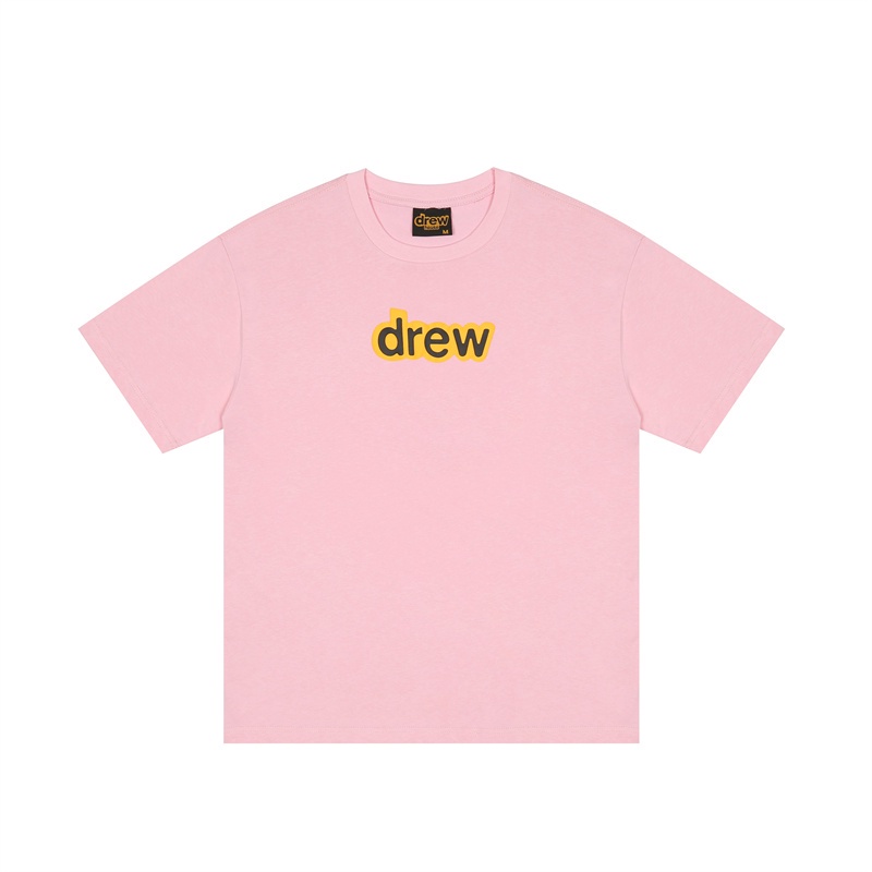 Hàng Bán Chạy DR*W Áo Thun Cotton Tay Ngắn In Chữ Dễ Phối Đồ Cho Nam Và Nữ