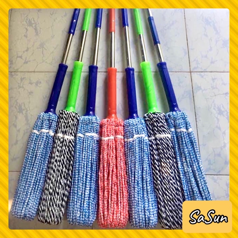 Cây Lau Nhà Tròn Tay Vặn, Vắt Trợ lực.