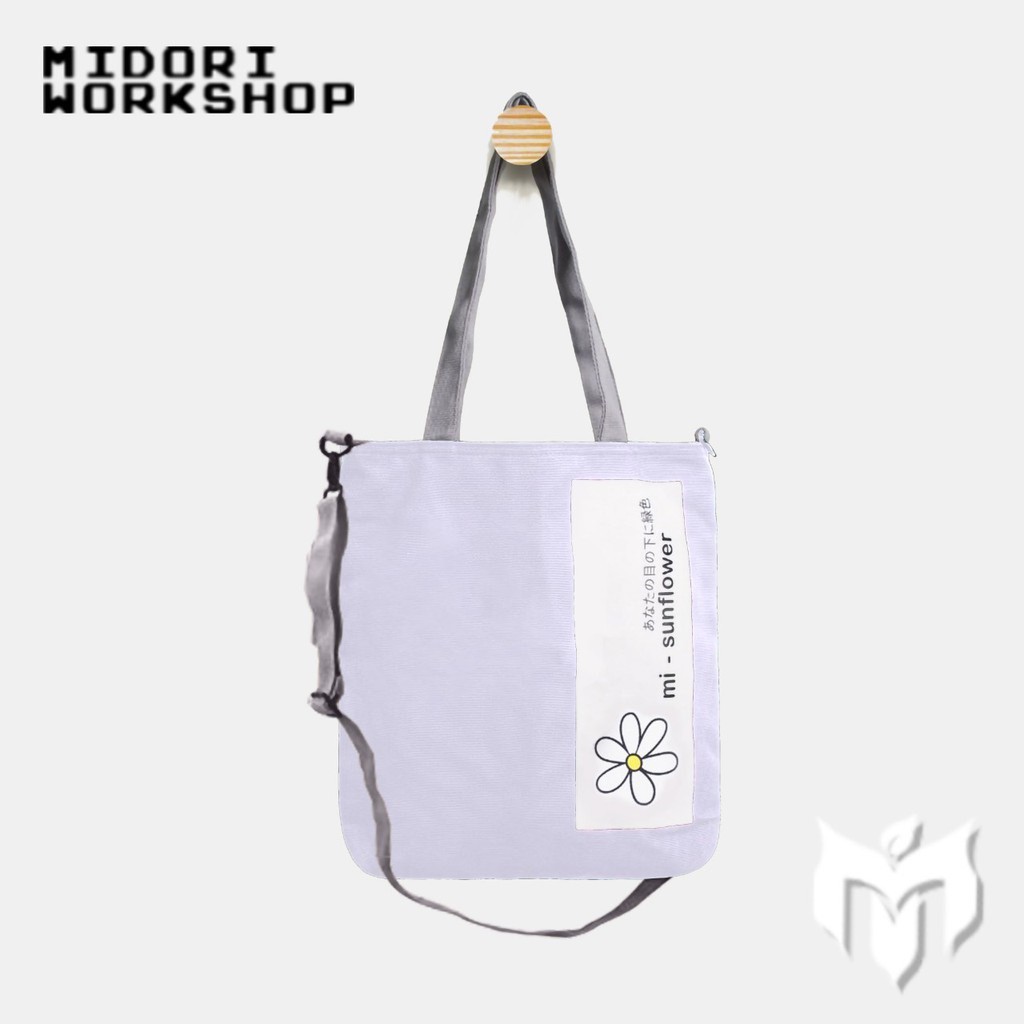 Shop chọn mẫu ngẫu nhiên Túi đeo chéo và tote 2 trong 1 cao cấp Local Brand Mi Midori