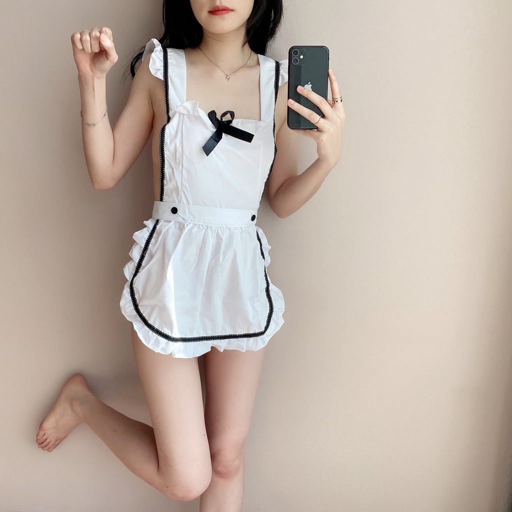 Set đồ ngủ Yếm Cosplay Cô Y tá Nhà Kho TuTu L124 | BigBuy360 - bigbuy360.vn
