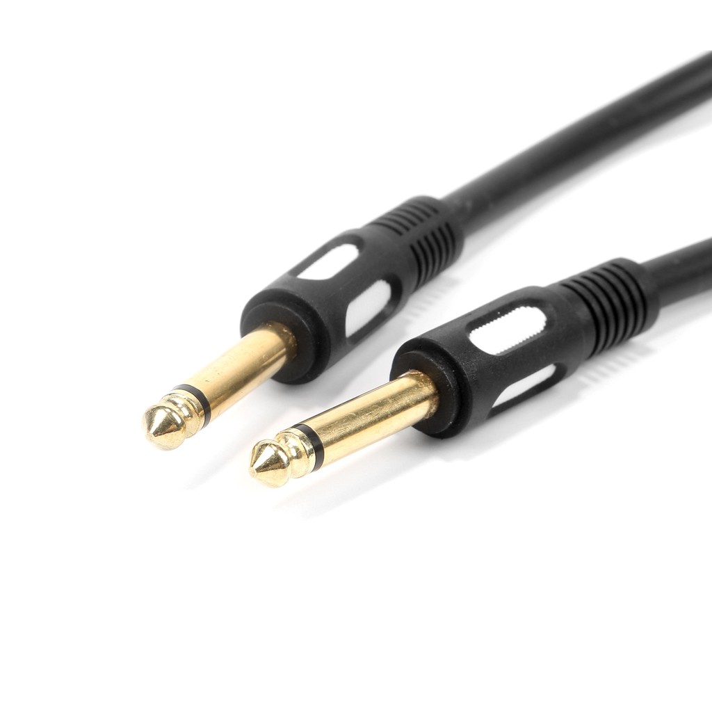 【1.5m/3m/5m/10m】6.35mm Jack To 6.35mm 1/4" Microphone Cable Guitar cord Mono Audio Aux Cable Adapter Jack Audio Cable Double Guitar