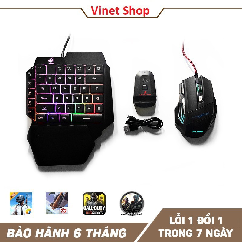 Combo Meiying M2 Ultimate + bàn phím K15 + Chuột X3 chơi PUBG Mobile, Free Fire, COD- Xgamingstore