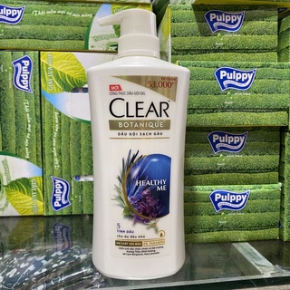 Dầu gội sạch gàu Clear Botanique 5 tinh dầu 630g (618ml)