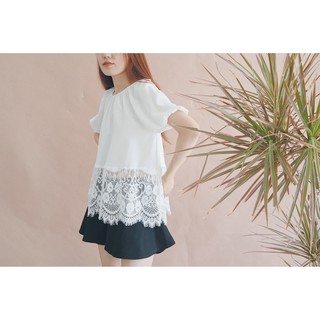 Chicka Chicka - Áo Sleeve lacy top