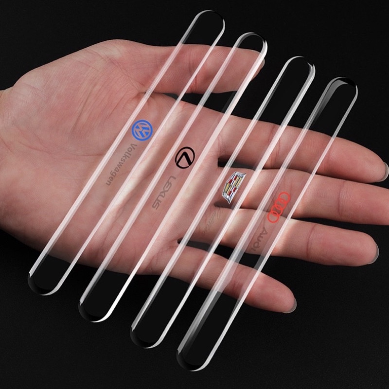 Miếng dán silicon chống xước tay nắm cửa, hõm tay nắm cửa cho ô tô