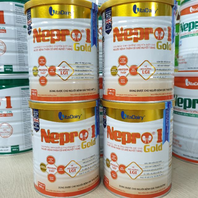 Combo 3 lon Sữa Nepro gold 1 400g/Date mới nhất thị trường