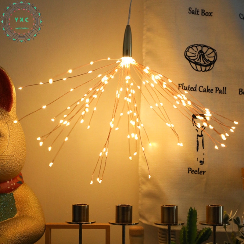 Đèn Led Dạng Pháo Hoa 8 Chế Độ Chống Thấm Nước