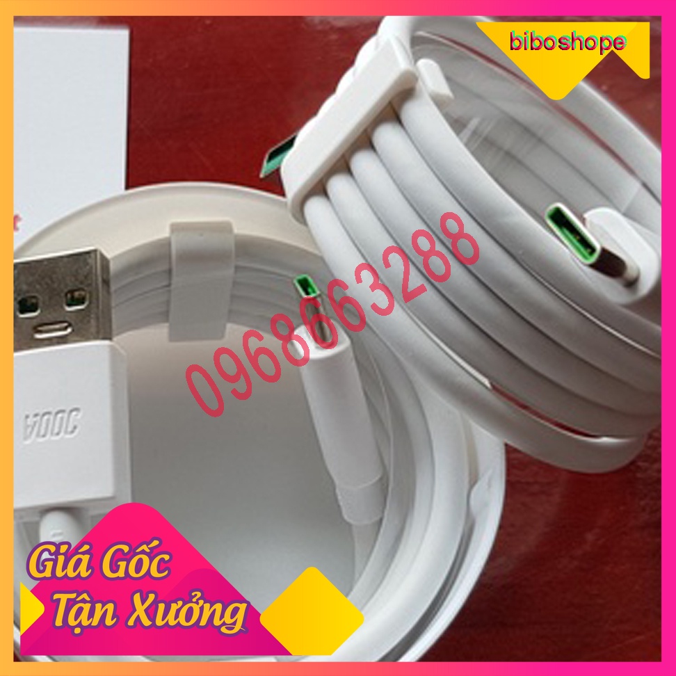 Cáp Sạc Siêu Nhanh 4.0 Vooc Cổng Type C dài 1,2m,Oppo 🚀Free ship🚀 _Cam Kết Sạc Nhanh