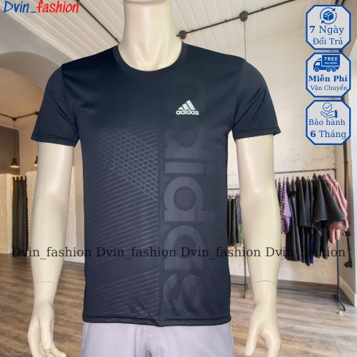 Áo Thun Lạnh co giãn 4 Chiều, Áo Thể Thao Nam ép vân  Có Video, Dvin_fashion