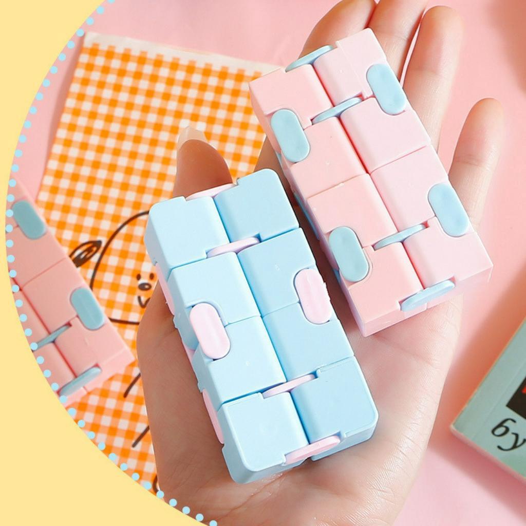 Rubik Vô Cực Vuông Đồ Chơi Giảm Căng Thẳng Tăng Sáng Tạo - Rubik Infinity Cube Khối Lập Phương Vô Cực Bền Chắc IQ.Store