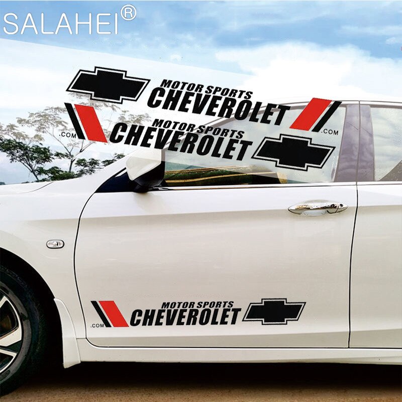 Set 2 Đề Can Dán Trang Trí Cửa Xe Hơi Chevrolet Spin Orlando Lova Zafira Trax Colorado Captiva