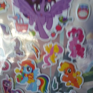 Sticker hình kì lân PONY đáng yêu