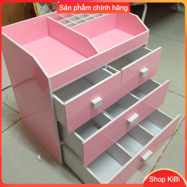 Kệ đựng mỹ phẩm 4 tầng siêu gọn (Hàng Nguyên Khối)