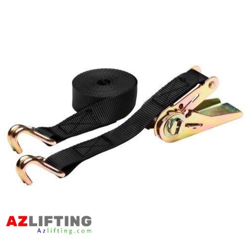 Dây tăng đơ 25mm 2-8 mét 1000kg móc J – dây đen