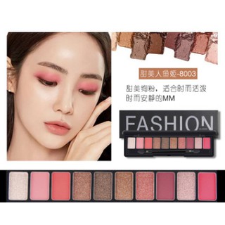 Bảng phấn mắt 10 màu Fashion Color Geometry