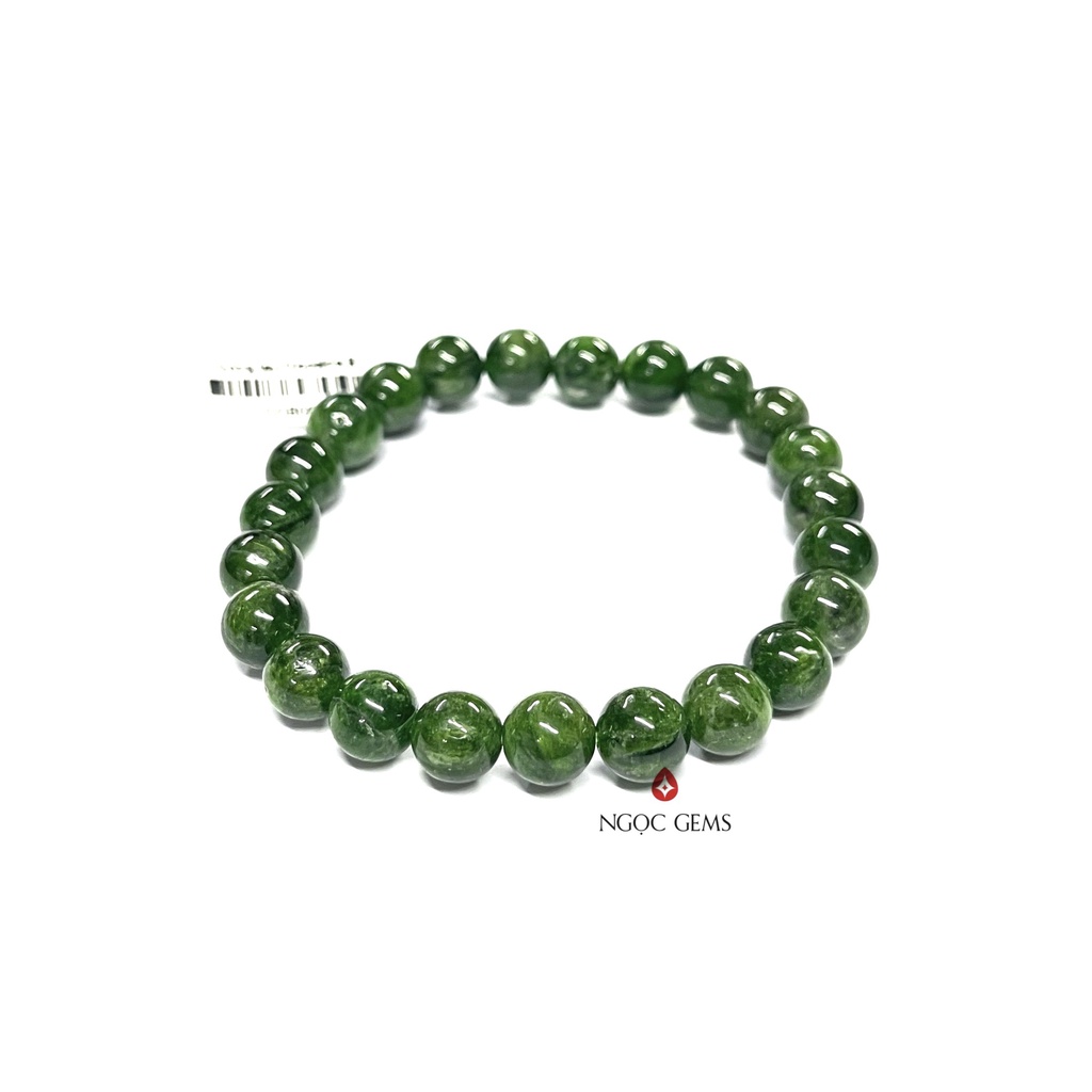 Vòng Tay đá Diopside - Sang Trọng - DOB - Ngọc Gems