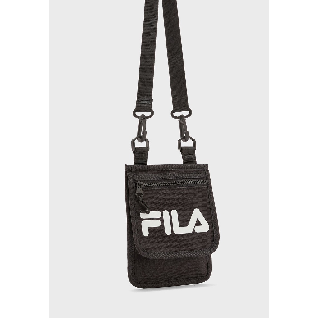 Túi đeo chéo unisex Fila Writer - LA932665-OLIVE/WHT (15 x13cm)