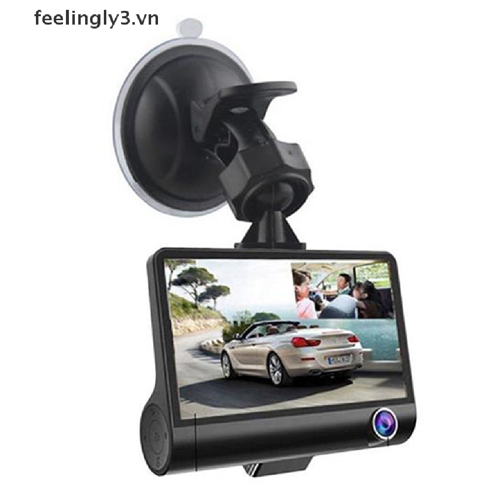 Camera hành trình 1080P 4" 3 Lens HD cảm ứng G-sensor cho xe hơi
 | WebRaoVat - webraovat.net.vn