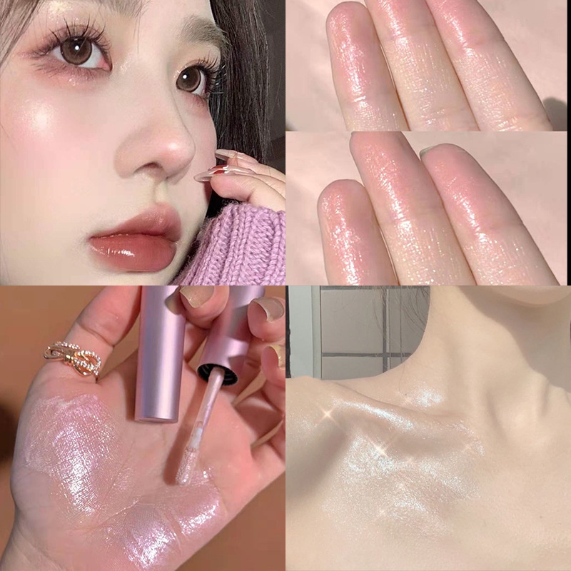 [Hàng mới về] Phấn mắt dạng lỏng Cappuvini Nhũ mắt dạng lỏng lấp lánh dùng bắt sáng cho mặt chống nước lâu trôi