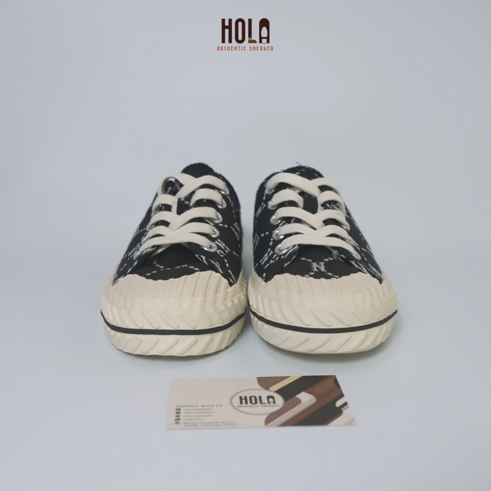 Giày MLB đạp gót, sục MLB Mule playback DIA BLACK new real 100%, check ra fake hoàn tiền x3