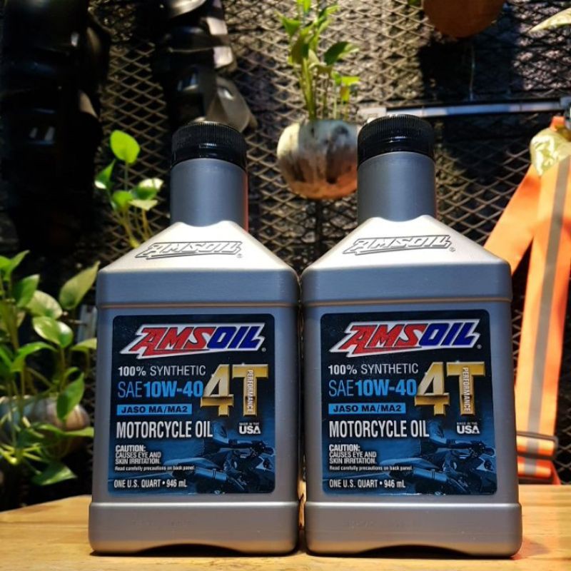 [DauNhot-PhuGia]nhớt Amsoil 4T 10W40 chai 946ml, mua nhớt Amsoil 10W40 giá rẻ mà nhiều sự lựa chọn dung tích.